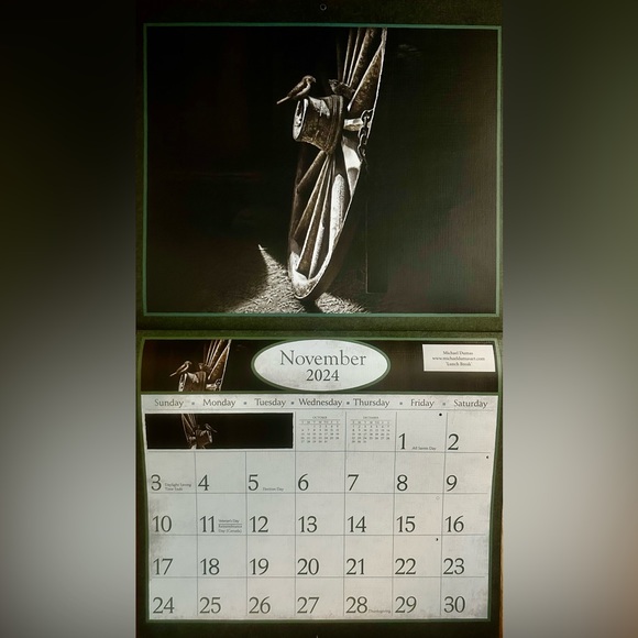 CALENDAR 2024 ART OF NATURE: Pelee Island Observatory Art Of Birds. - Picture 8 of 16